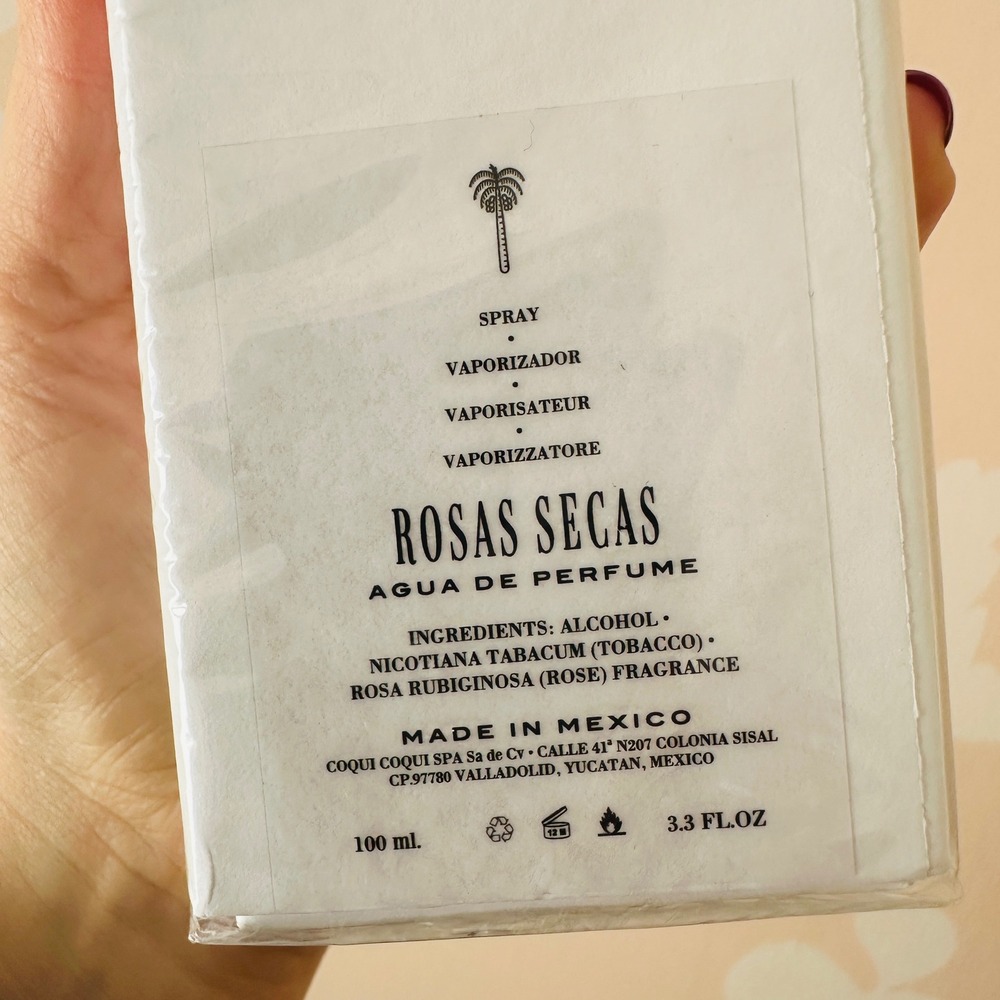 Coqui Coqui Yucatan Rosas Secas Agua de Perfume Eau de Parfum 100ml 3.3 FL.OZ‎ - Picture 6 of 7